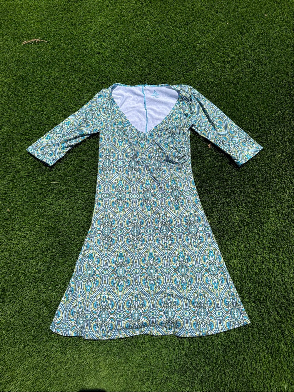Prana faux wrap dress